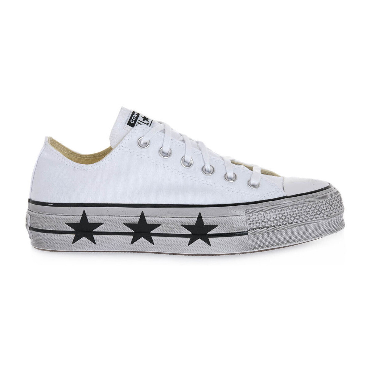 Converse  ALL STAR LIFT CANVAS LTD WHITE STAS  Bílá