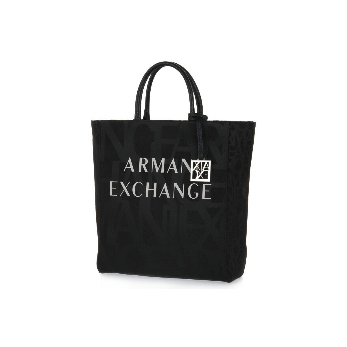 EAX  ARMANI 20 EXCHANGE SHOPPING BAG  Černá