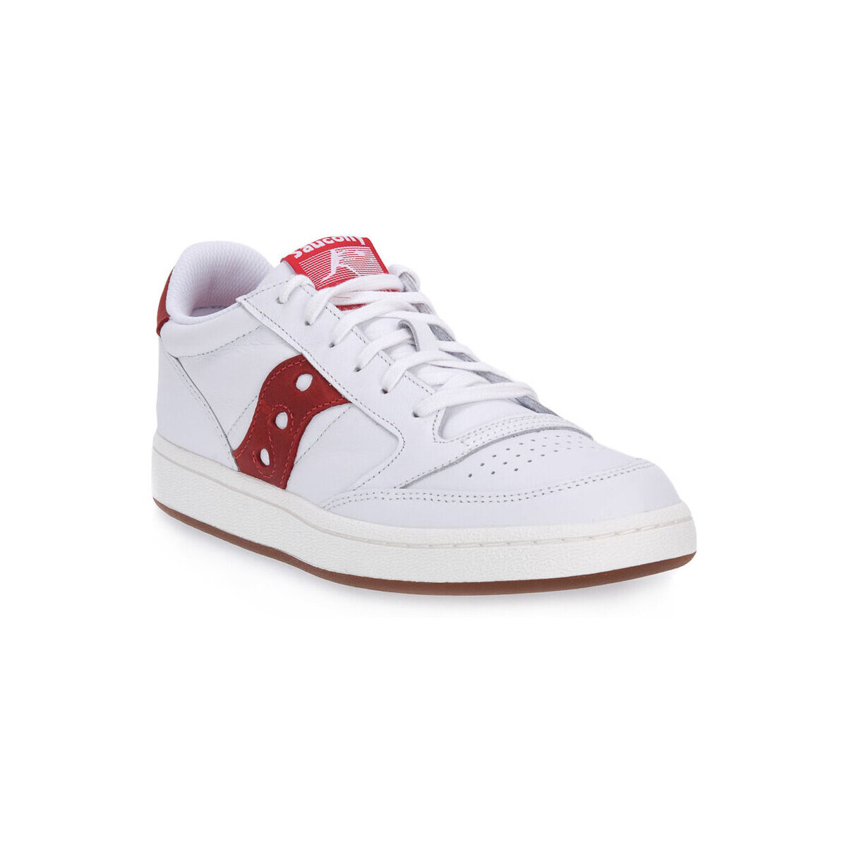 Saucony  6 JAZZ COURT WHITE RED  Bílá