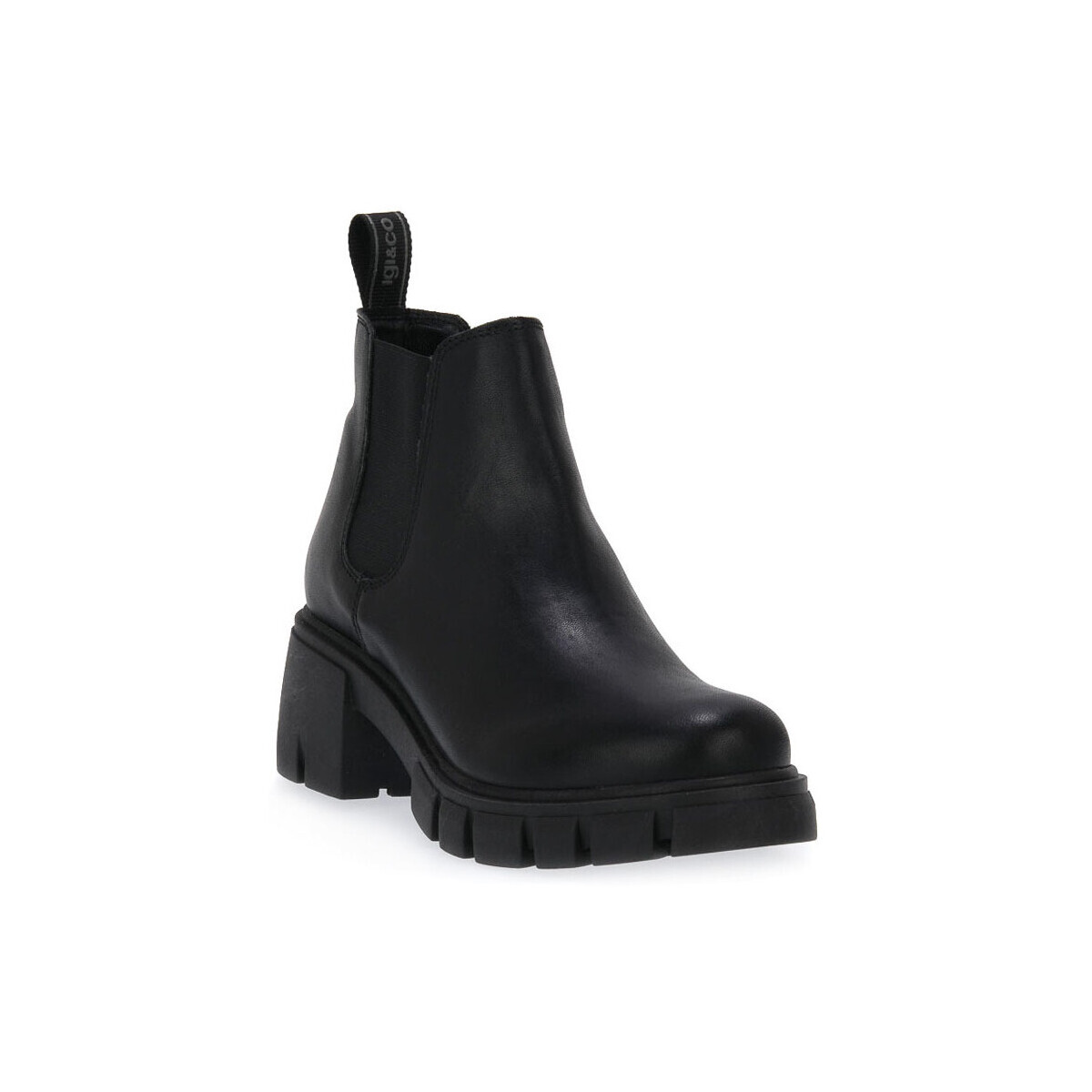 IgI&CO  VENIS NAPPA FOULARD  Černá