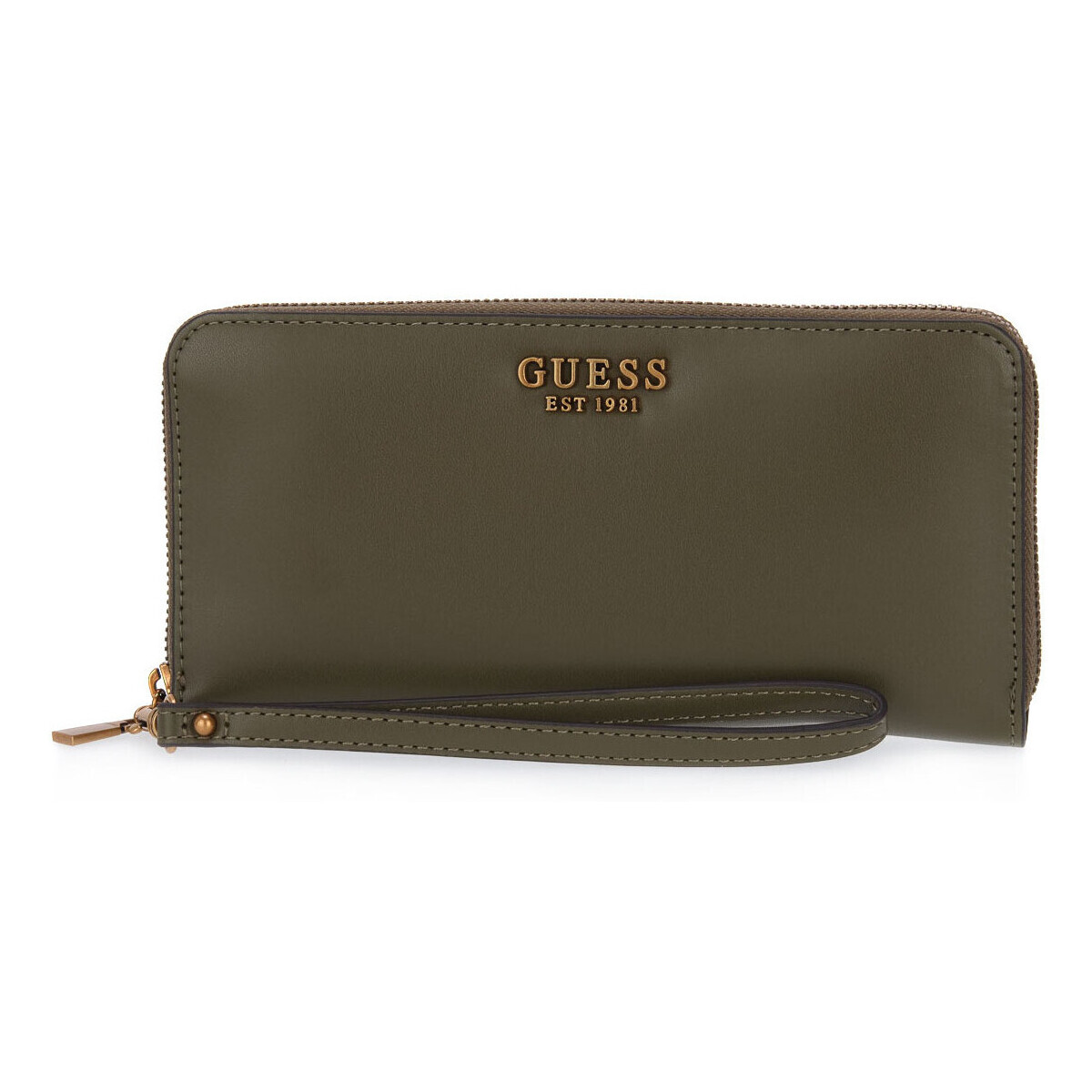 Guess  OLV LAUREL LARGE ZIP  Zelená