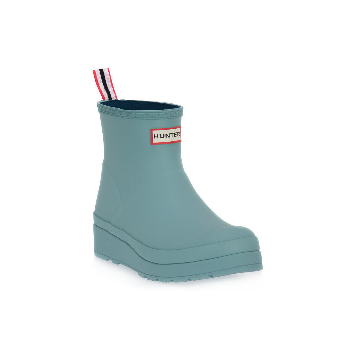 Hunter  PLAY SHORT BOOT BIRDSEYE BLUE  Modrá