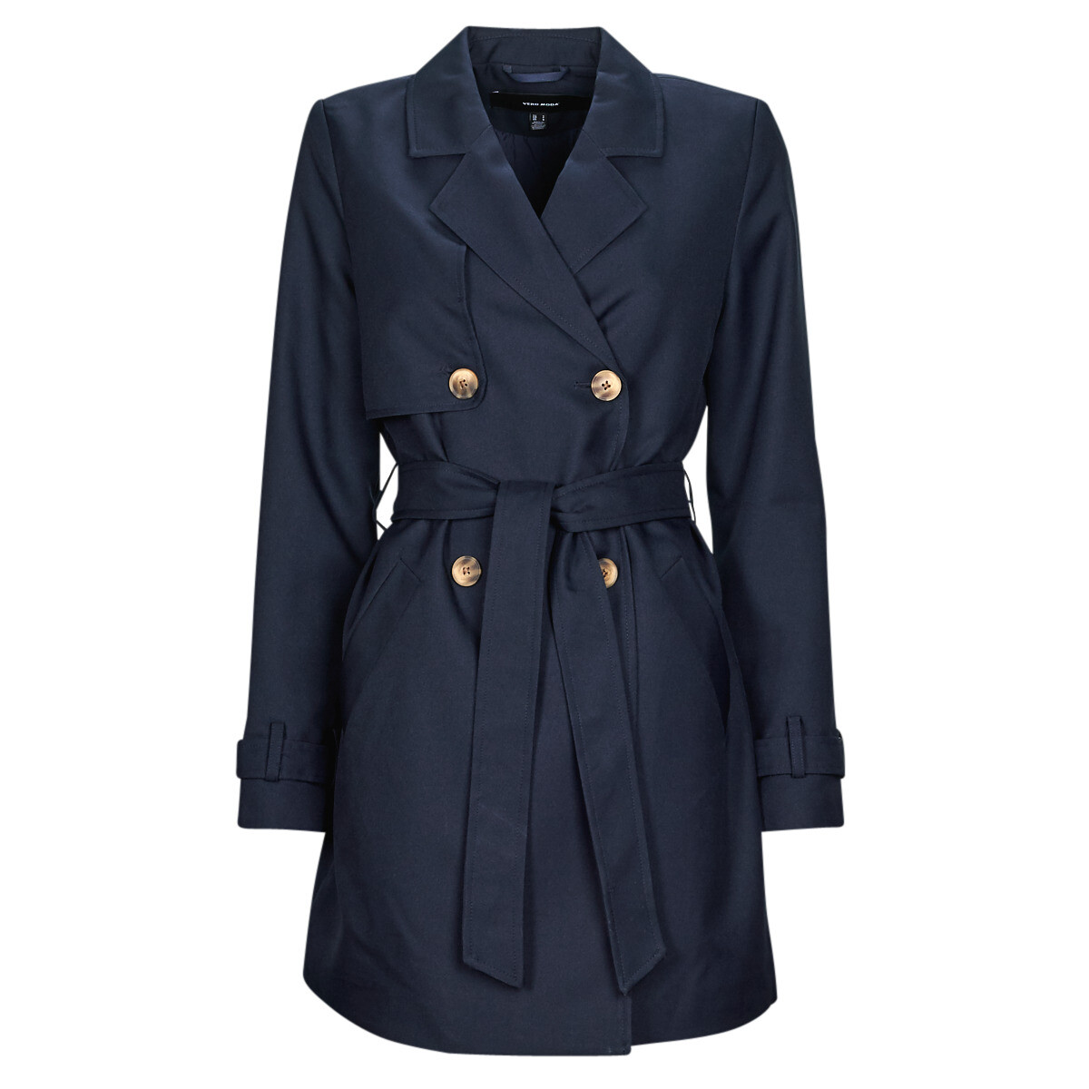 Vero Moda  VMCELESTE SS23 TRENCH COAT  Tmavě modrá