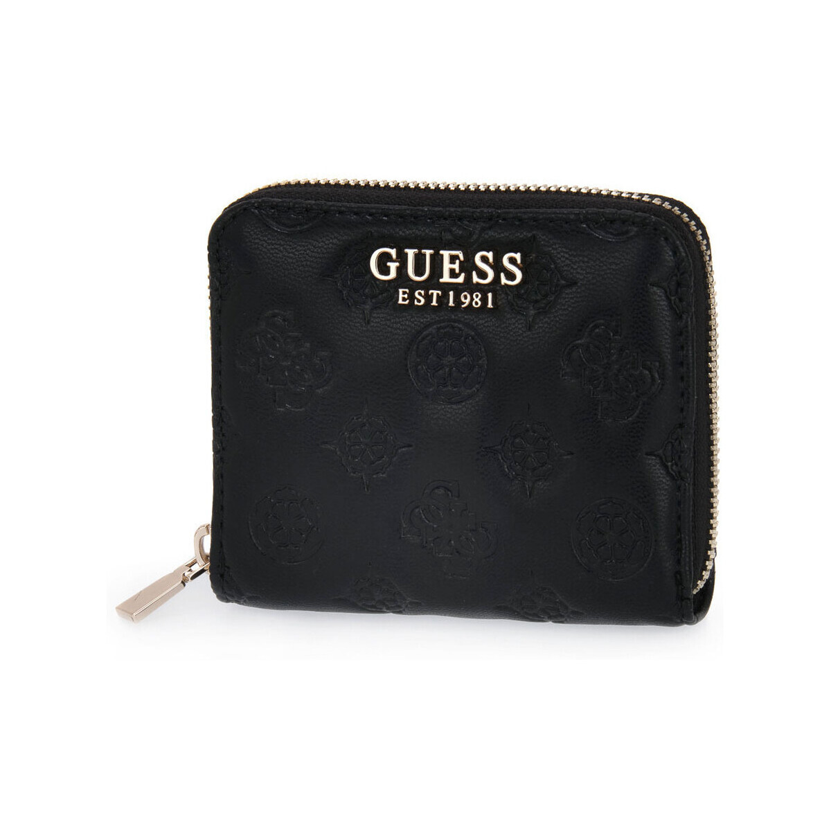 Guess  BLA LA FEMME SLG SMALL ZIP AROUND  Černá
