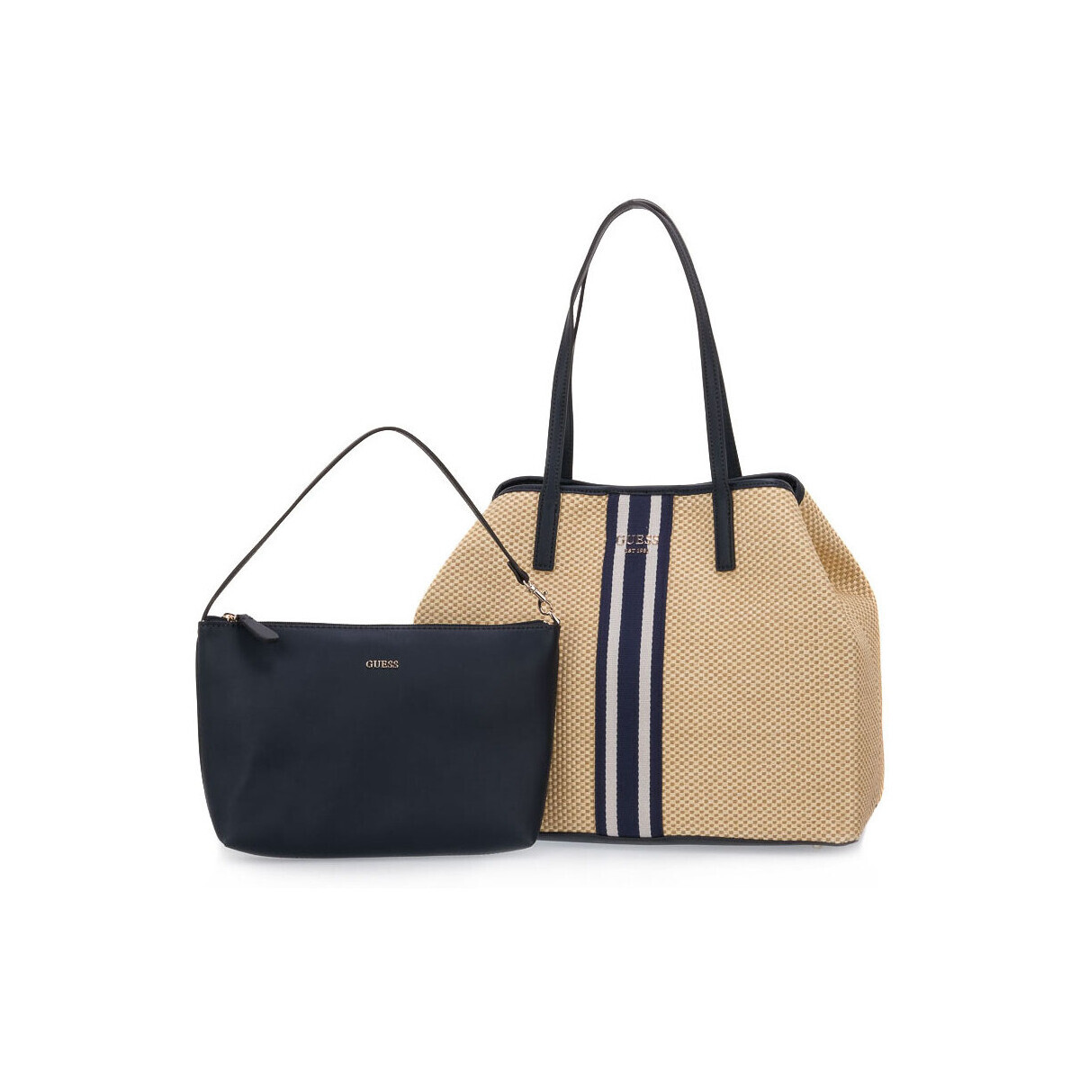 Guess  NAV VIKKY TOTE LARGE  Modrá