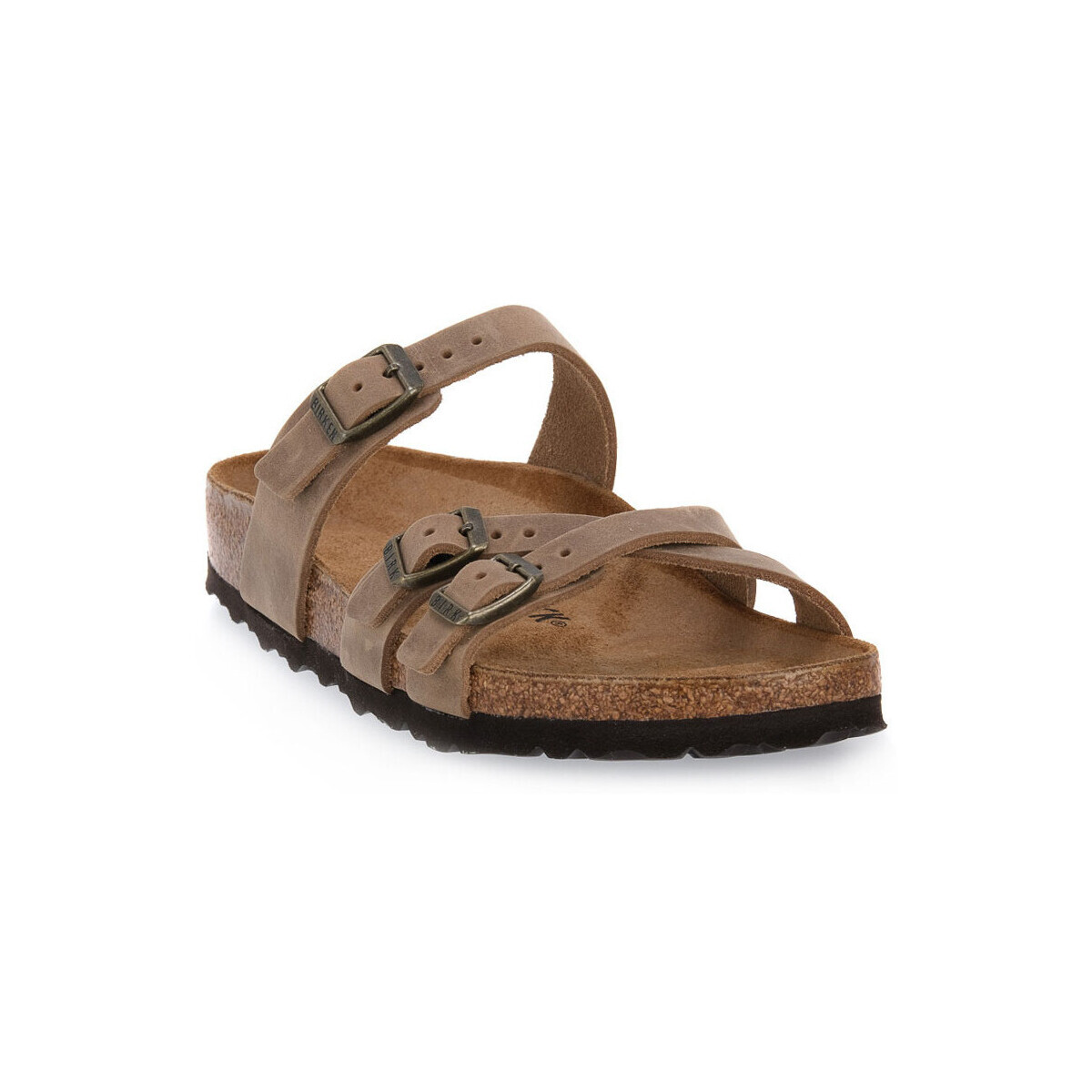 BIRKENSTOCK  FRANCA TABACCO BROWN OILED CALZ S  Hnědá
