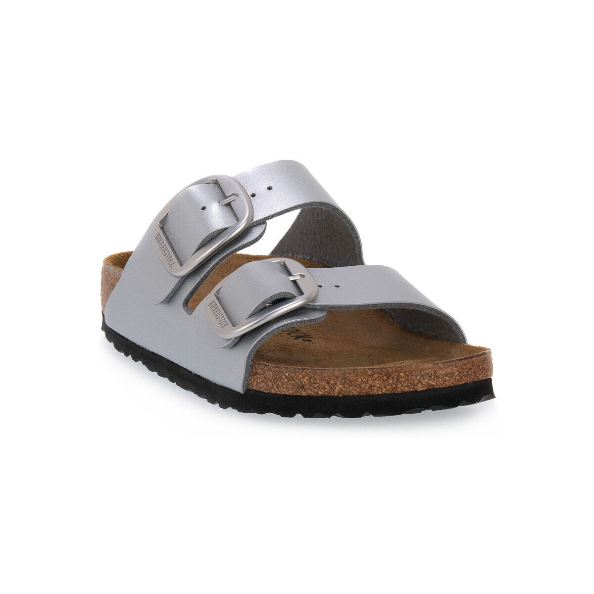 BIRKENSTOCK  ARIZONA METALLIC SILVER CALZ S  Šedá