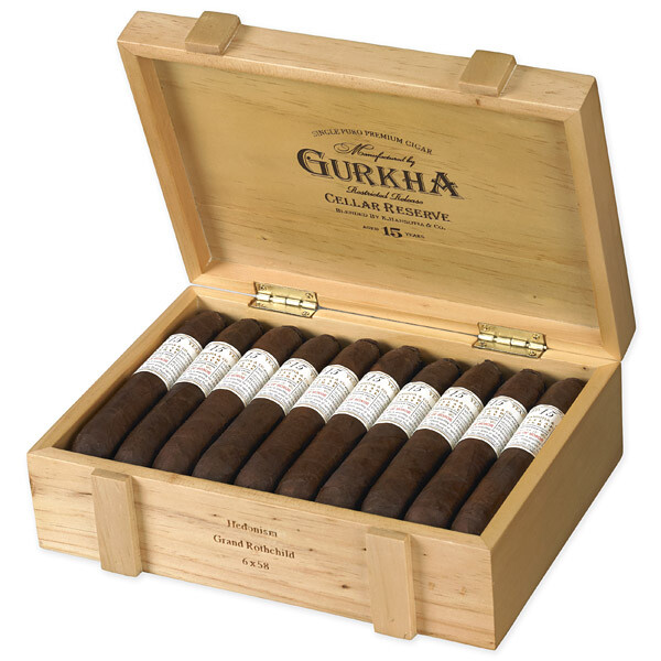 Doutníky Gurkha Cellar Reserve 15YO Limitada Hedonism 6x58