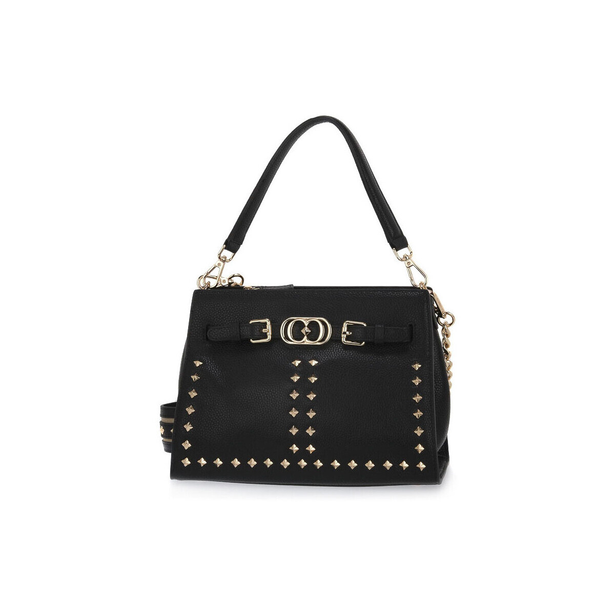 La Carrie  BLK FRIVOLOS SMALL SHOPPER  Černá