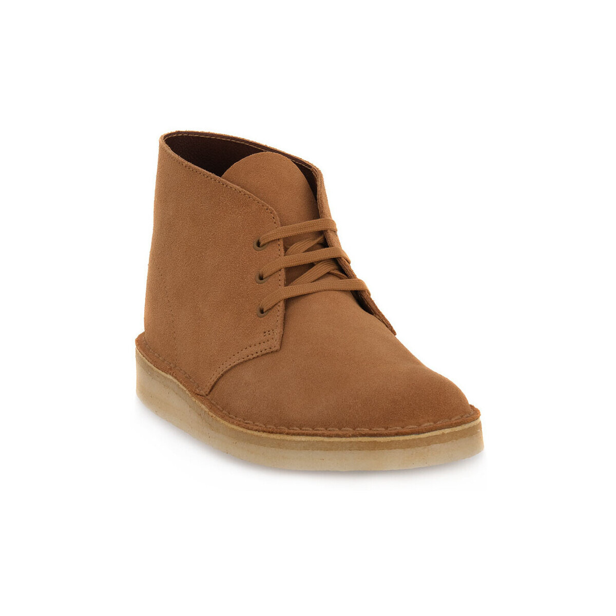 Clarks  DESERT BOOT COAL DKSAND  Šedá