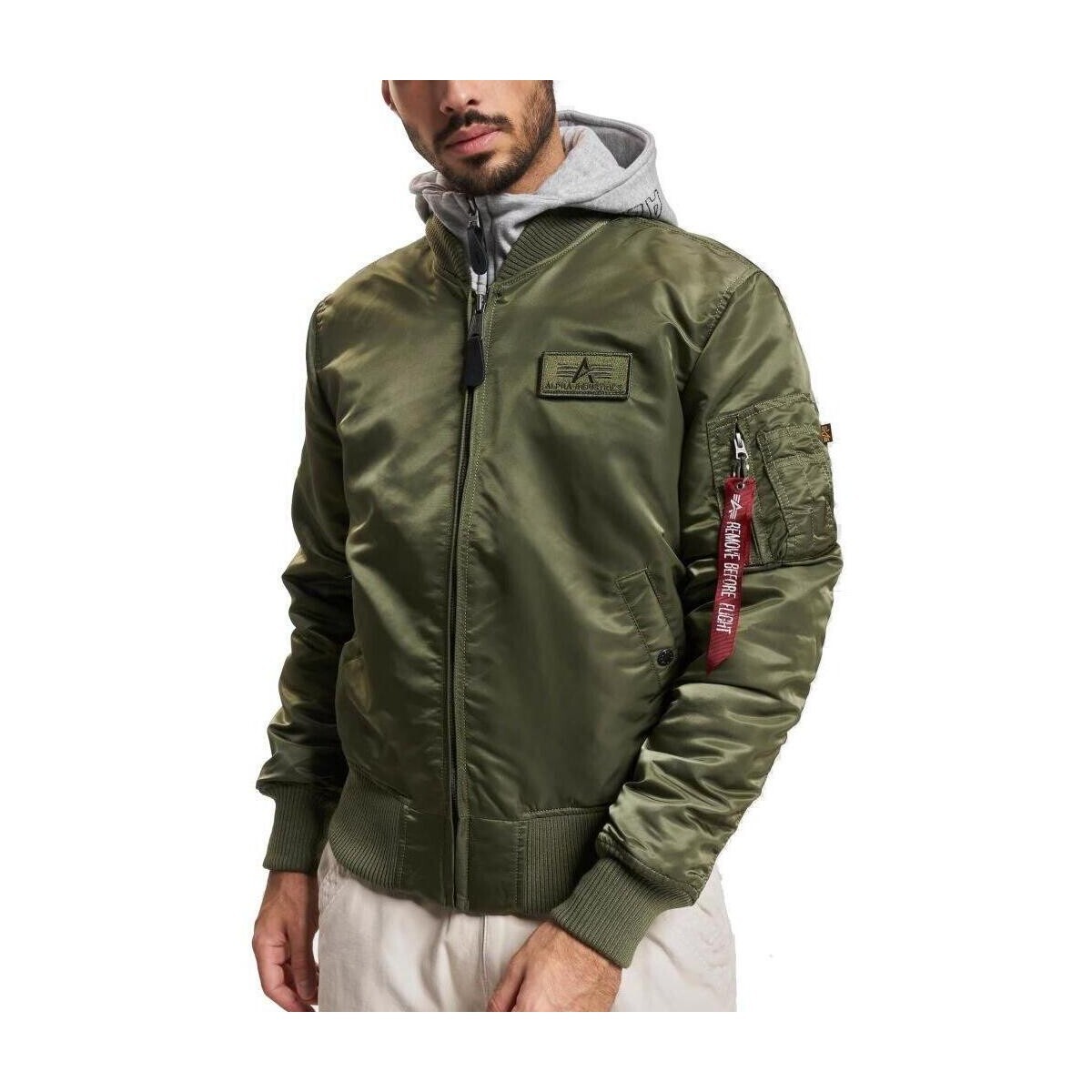 Alpha Industries  MA-1 D-TEC  Zelená