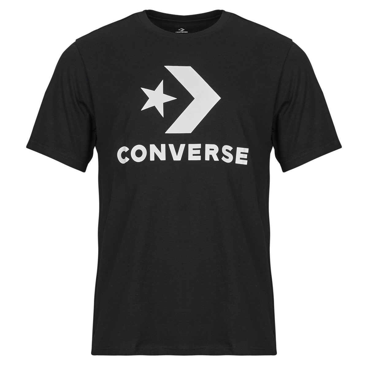 Converse  STANDARD FIT CENTER FRONT LARGE LOGO STAR CHEVRON TEE  Černá
