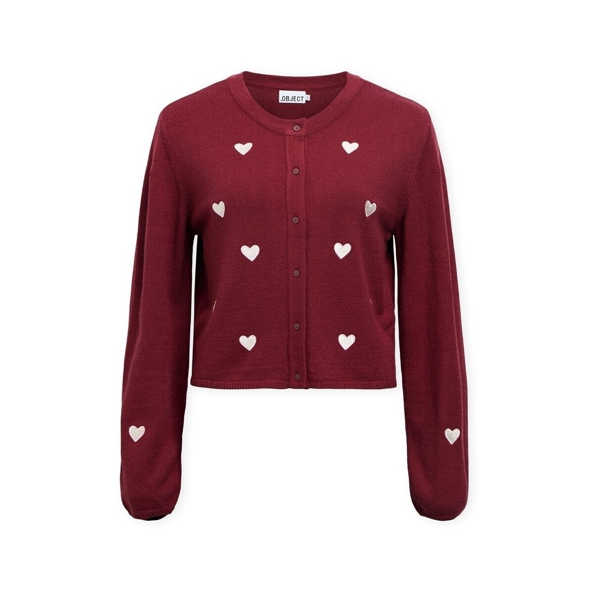 Object  Thess Knit - Cabernet/Birch  Bordó