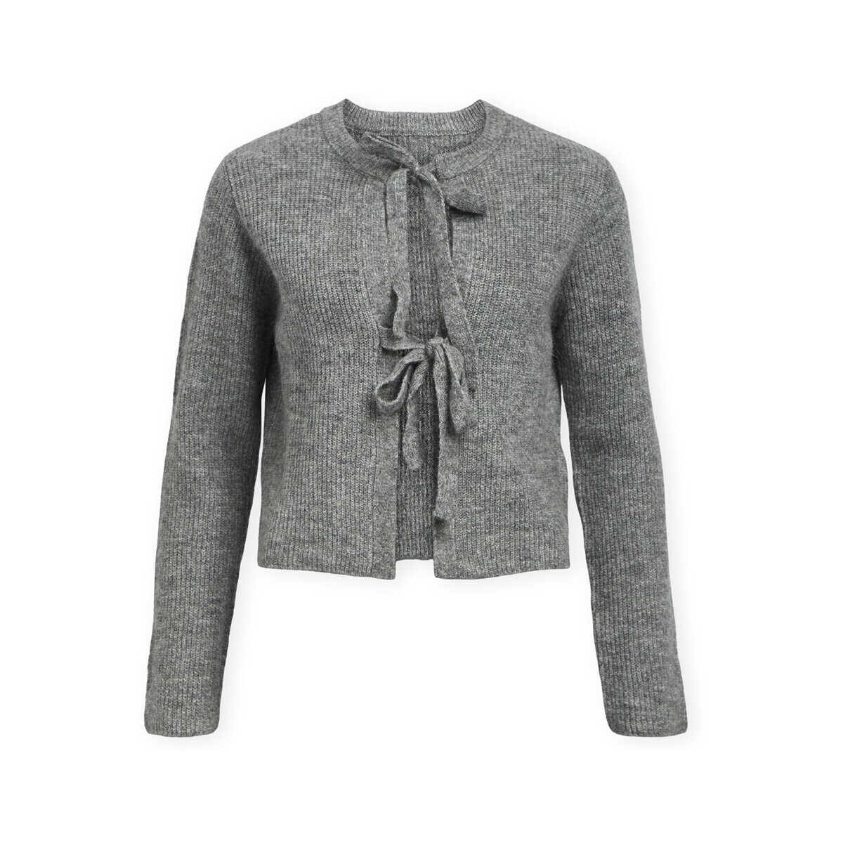 Object  Noos Parvi Cardigan - Medium Grey Melange  Šedá