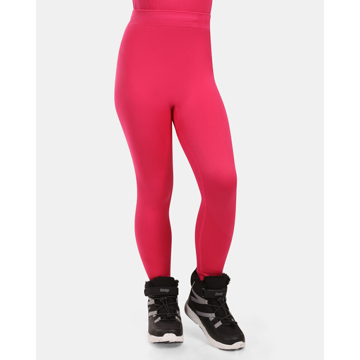 Kilpi  Dívčí bezešvé termo kalhoty  OLINE-JG  Růžová