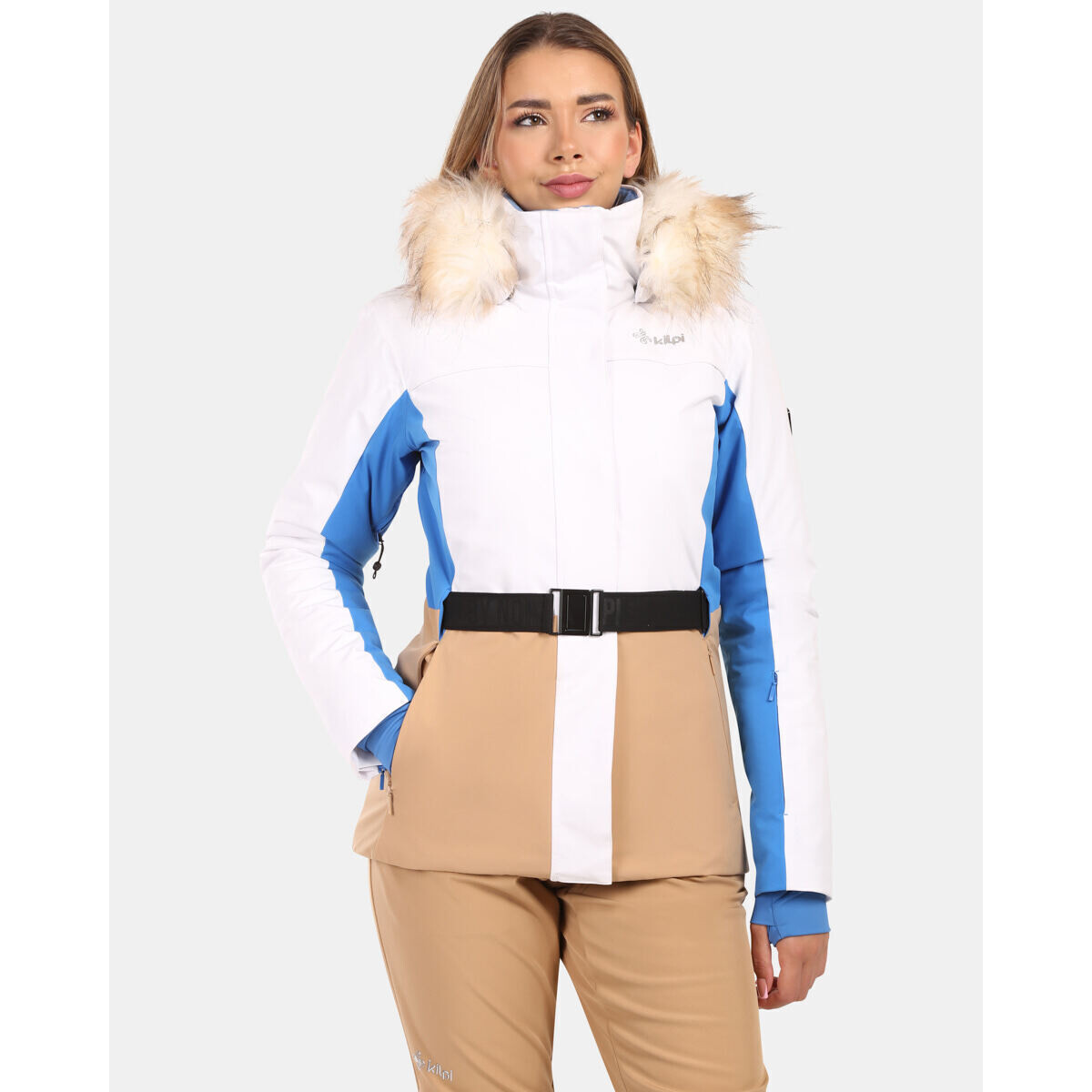 Kilpi  Dámská lyžařská bunda  CARRIE-W  Bílá
