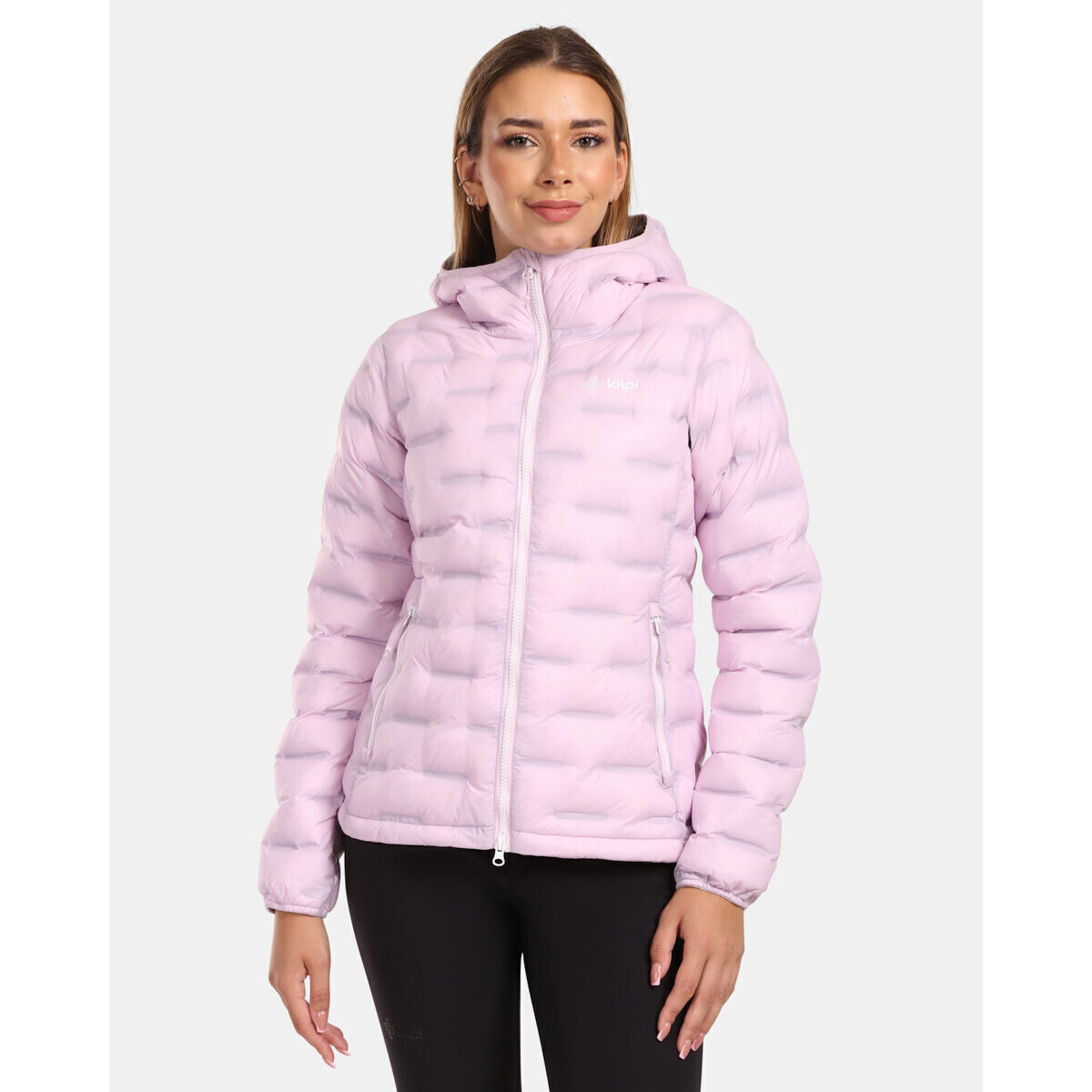 Kilpi  Dámská zateplená bunda  ALBA-W  Růžová
