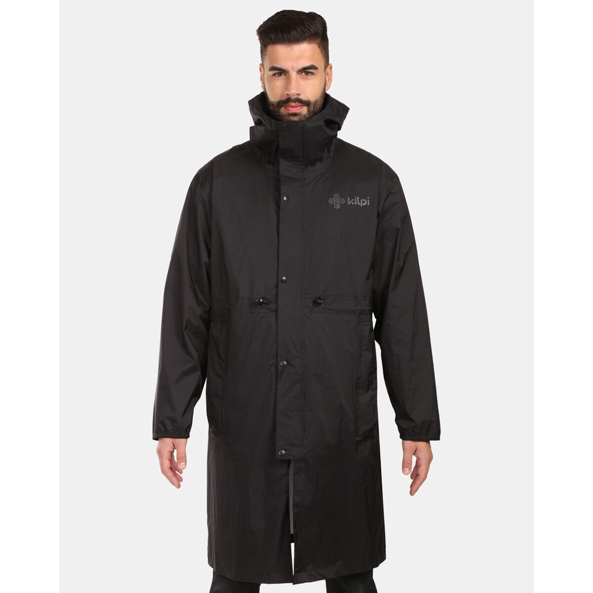 Kilpi  Unisex lyžařská pláštěnka  TEAM RAINCOAT-U  Černá