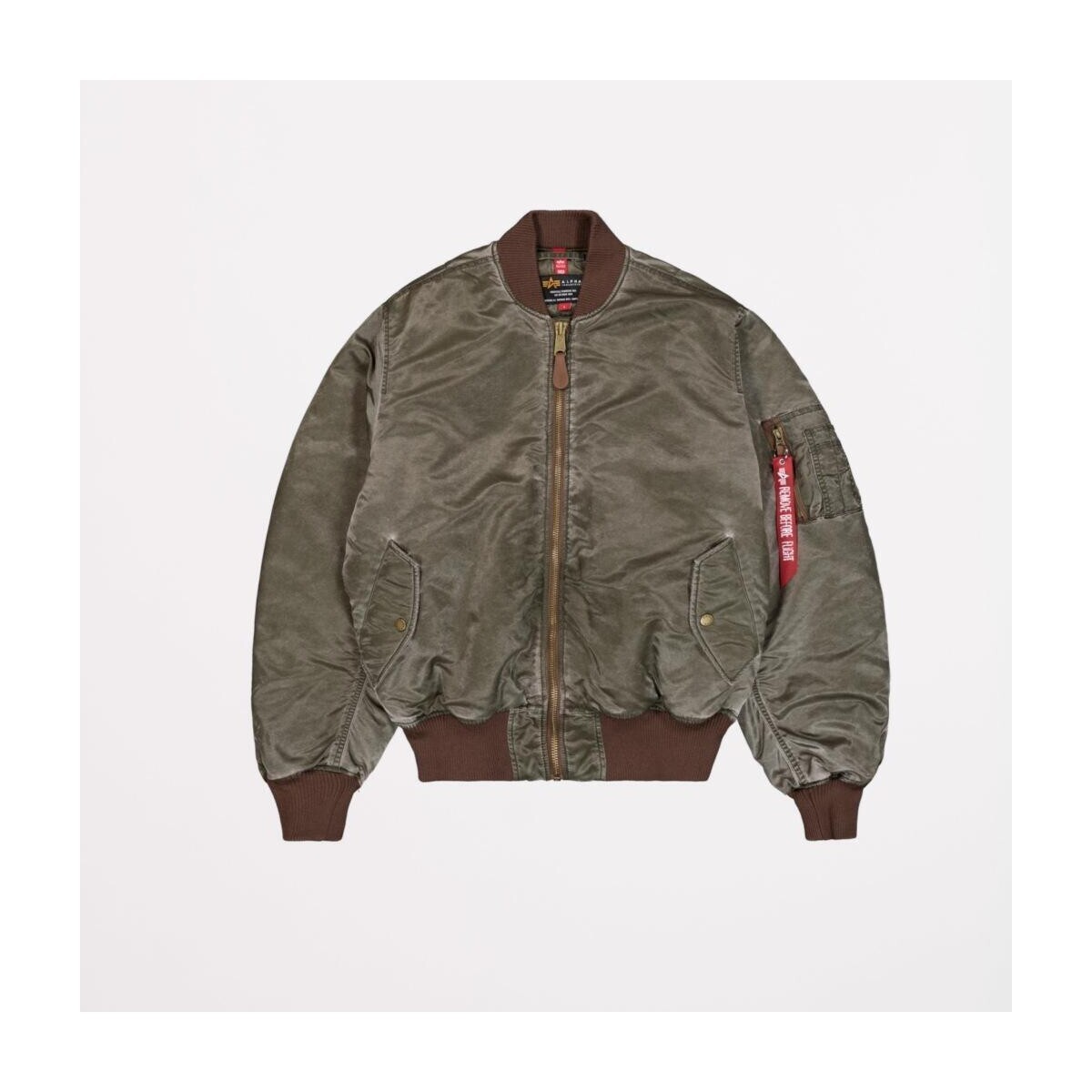 Alpha Industries  MA-1 VINTAGE  Zelená