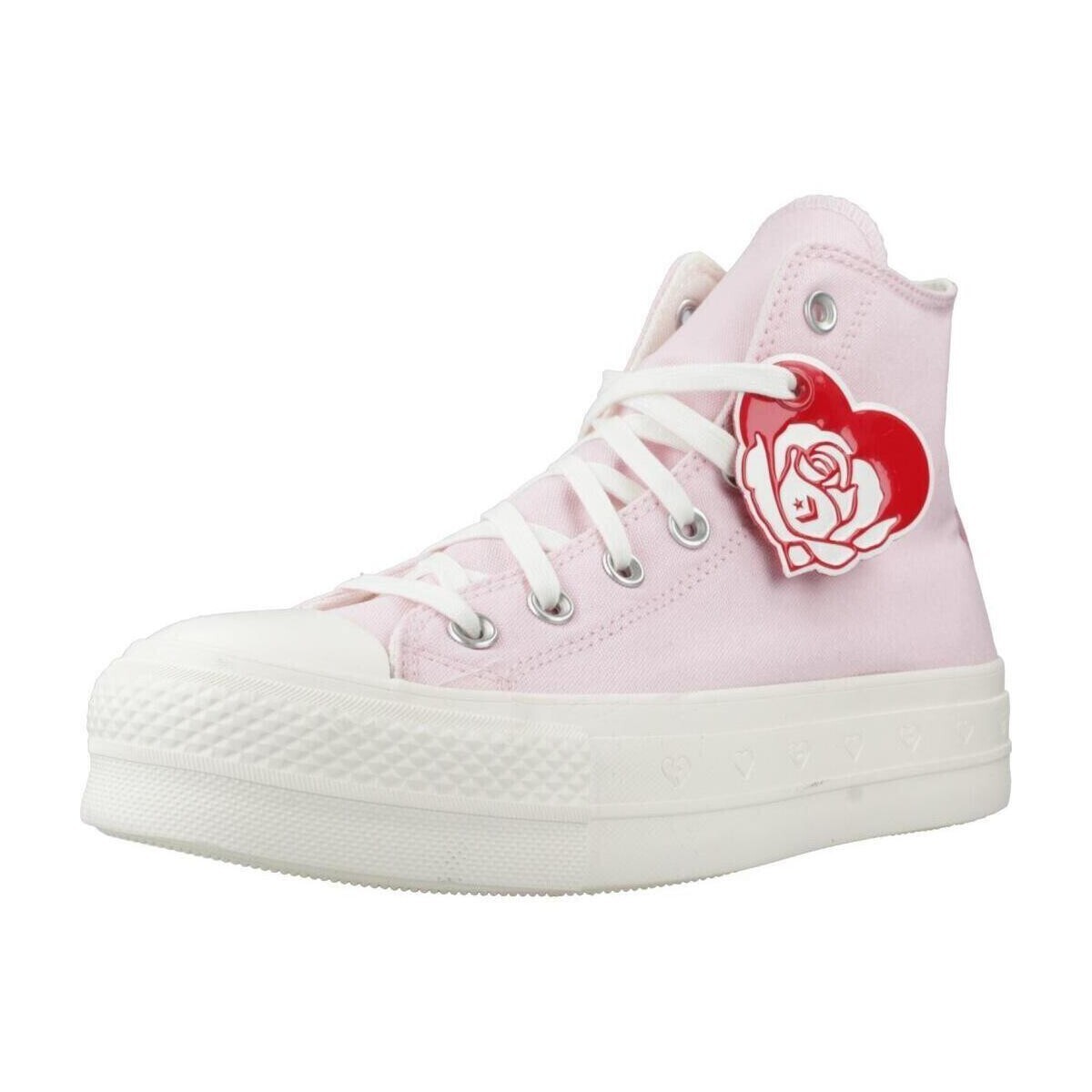 Converse  CHUCK TAYLOR ALL STAR LIFT PLATFORM VALENTINE'S DAY  Růžová
