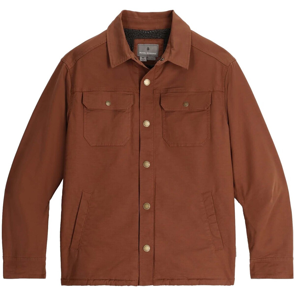Royal Robbins  Men's El Cap Canvas Shacket  Hnědá