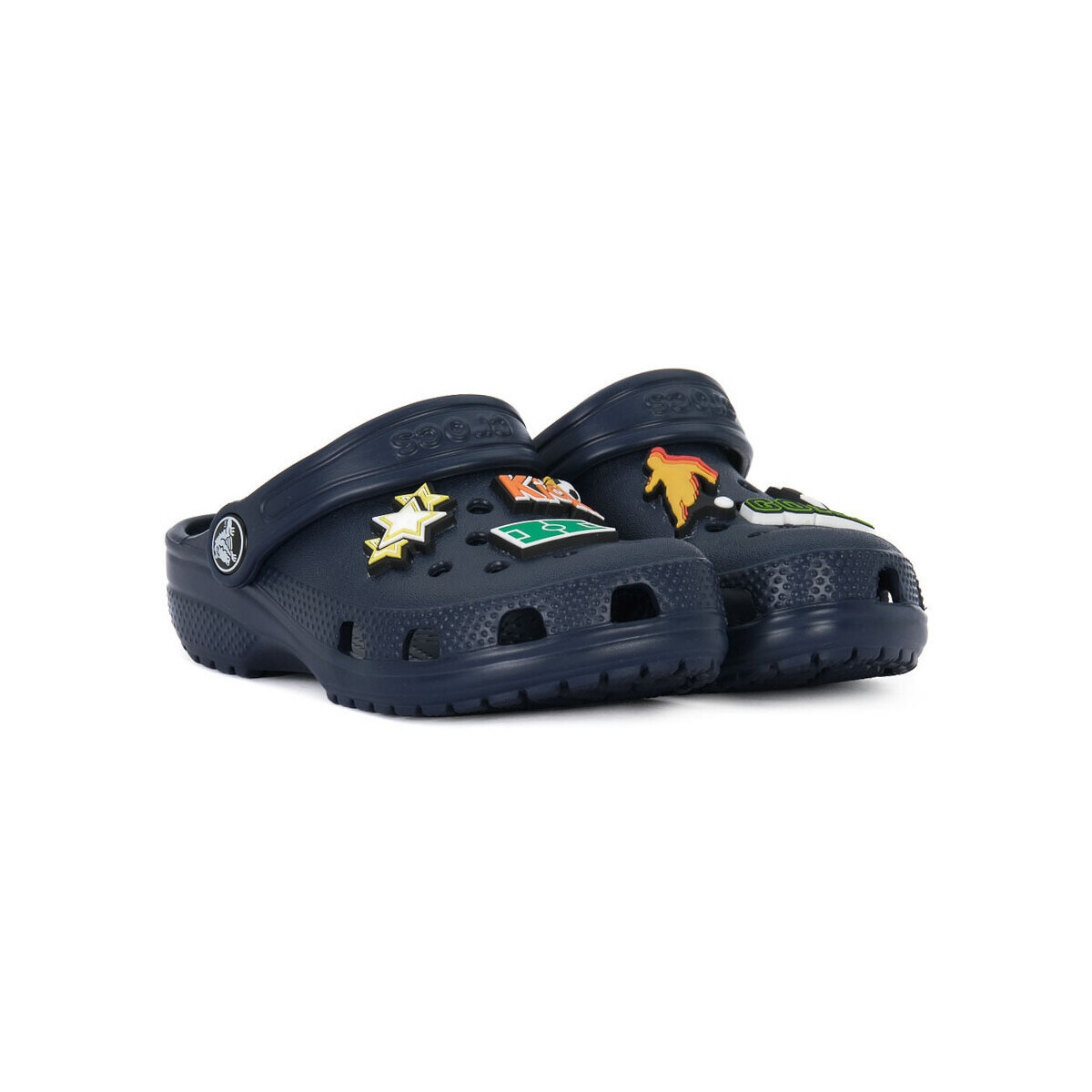 Crocs  NAVY CLASSIC CHARM  Modrá