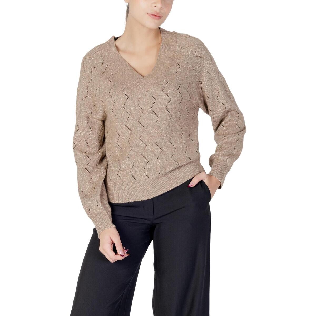 Jacqueline De Yong  Jdyaspen Life L/S V-Neck Pullover Knt 15359750