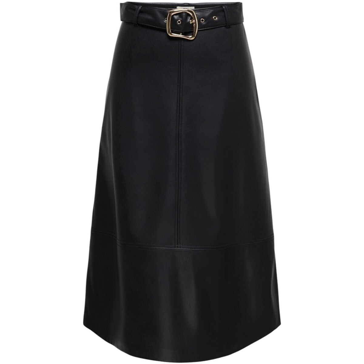 Jacqueline De Yong  Jdyantoine Hw Faux Leather Skirt Pnt 15361007  Černá
