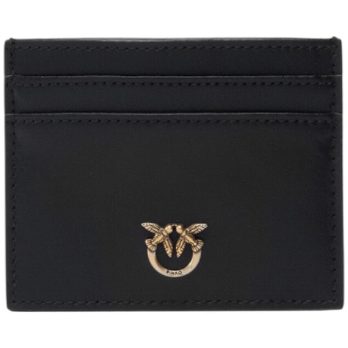 Pinko  CARD HOLDER SIMPLY VITELLO 103762 A0F1  Černá