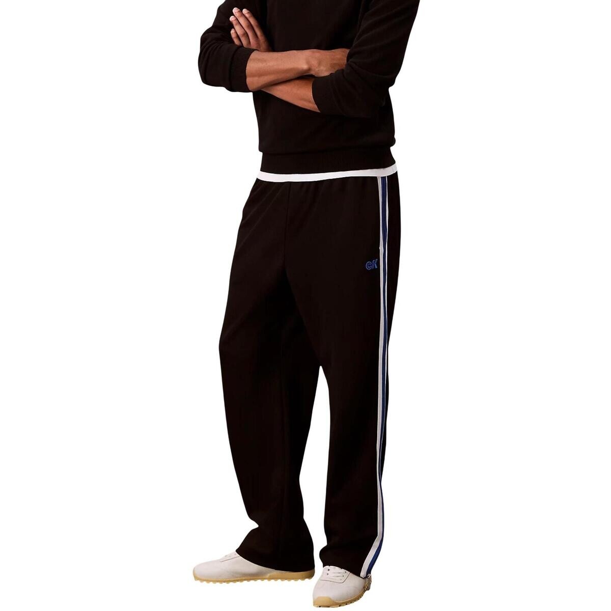 Calvin Klein Jeans  STRETCH TWILL TRACK LV04RC233G  Černá