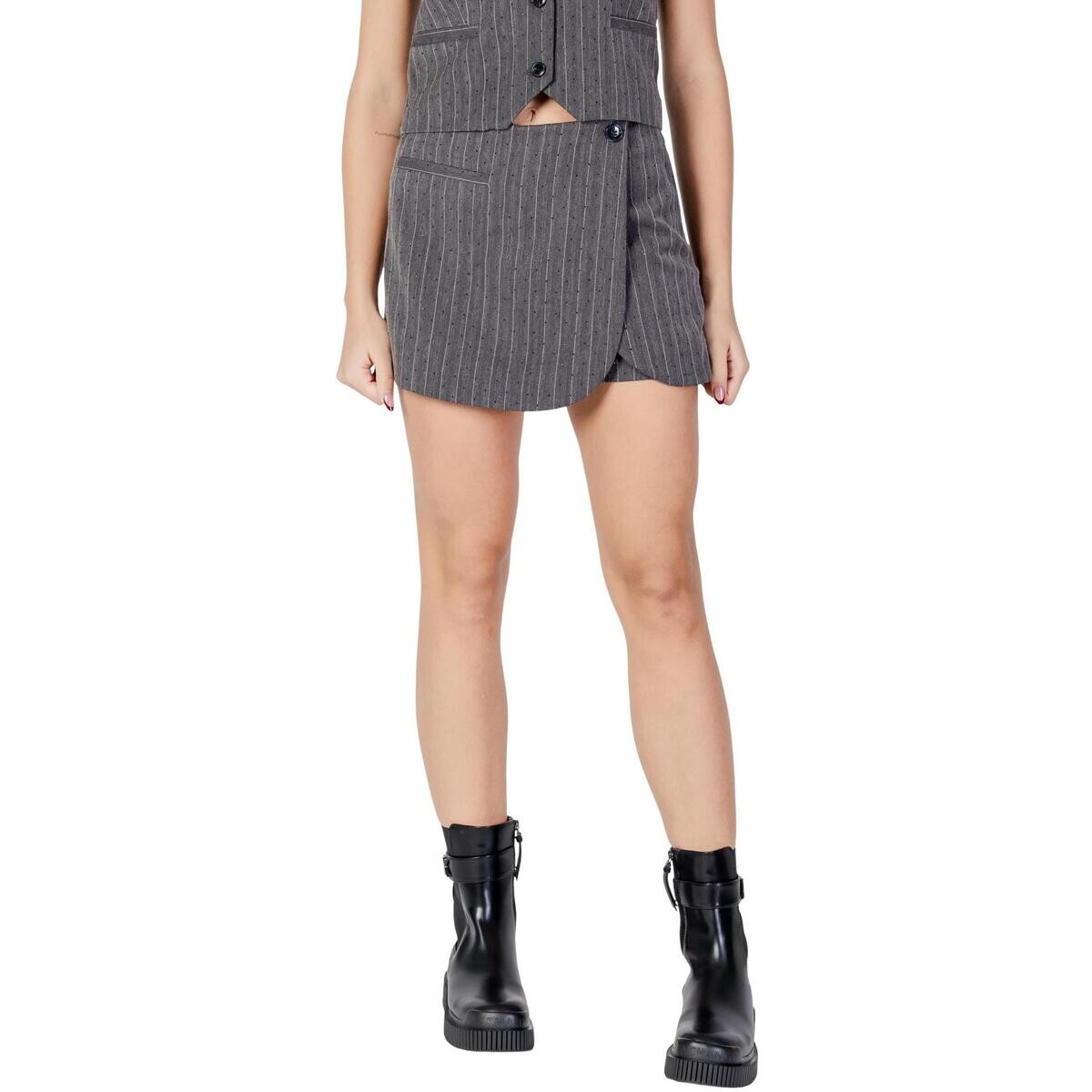 Only  Onlsiga Life Mw Hb Rhine Skort Tlr 15357658  Šedá
