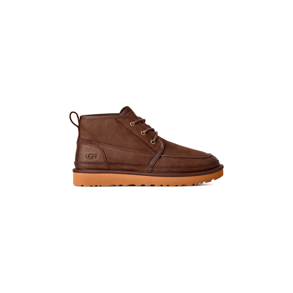 UGG  BOTY  M NEUMEL MOC NUBUCK  Hnědá