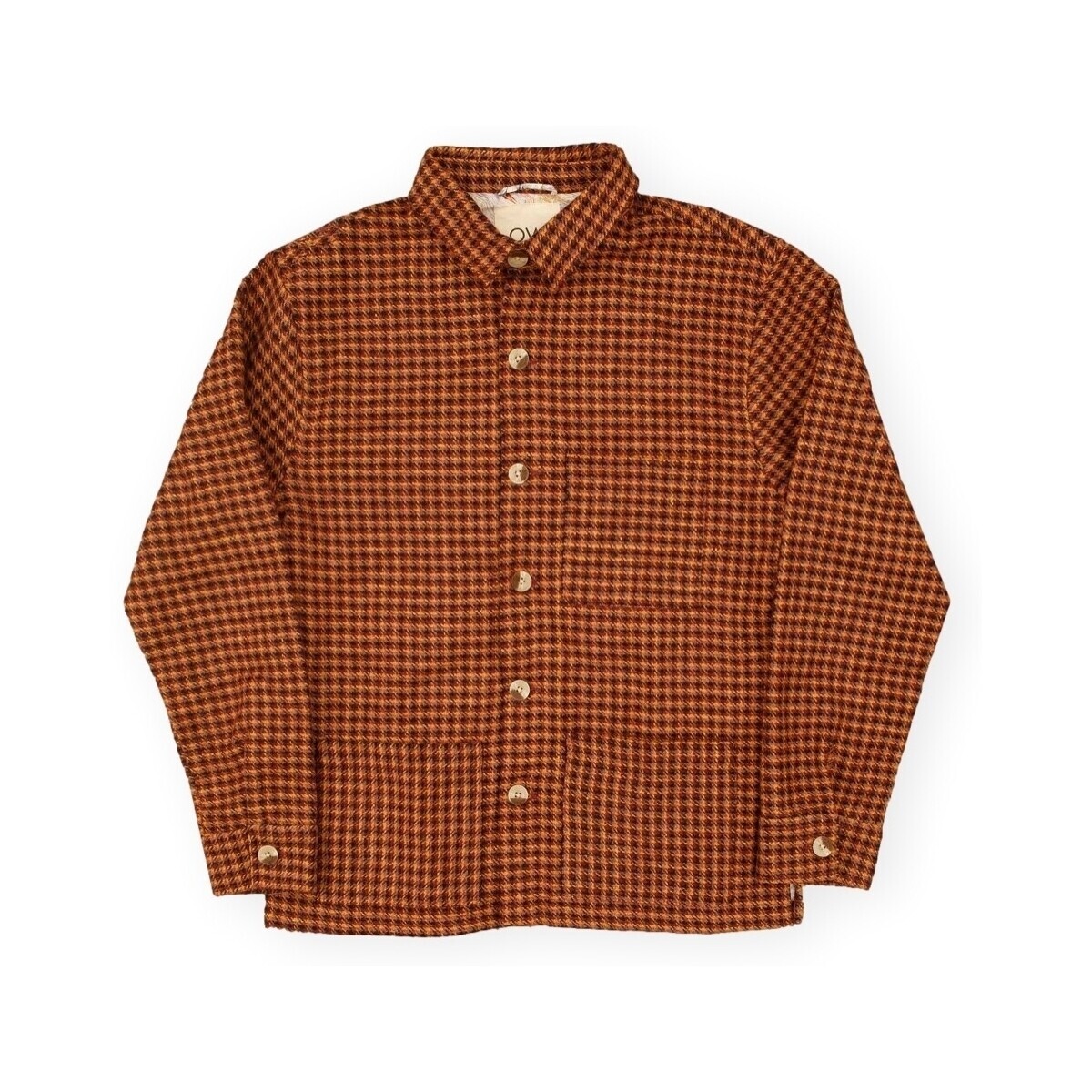 Otherwise  Muse Upcycled Wool Jacket - Multicolor  Oranžová