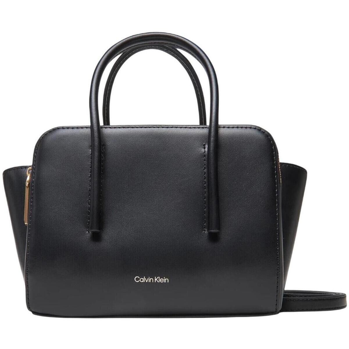 Calvin Klein Jeans  CARRYALL MICRO LEATHER TOTE LV04F3057G  Černá