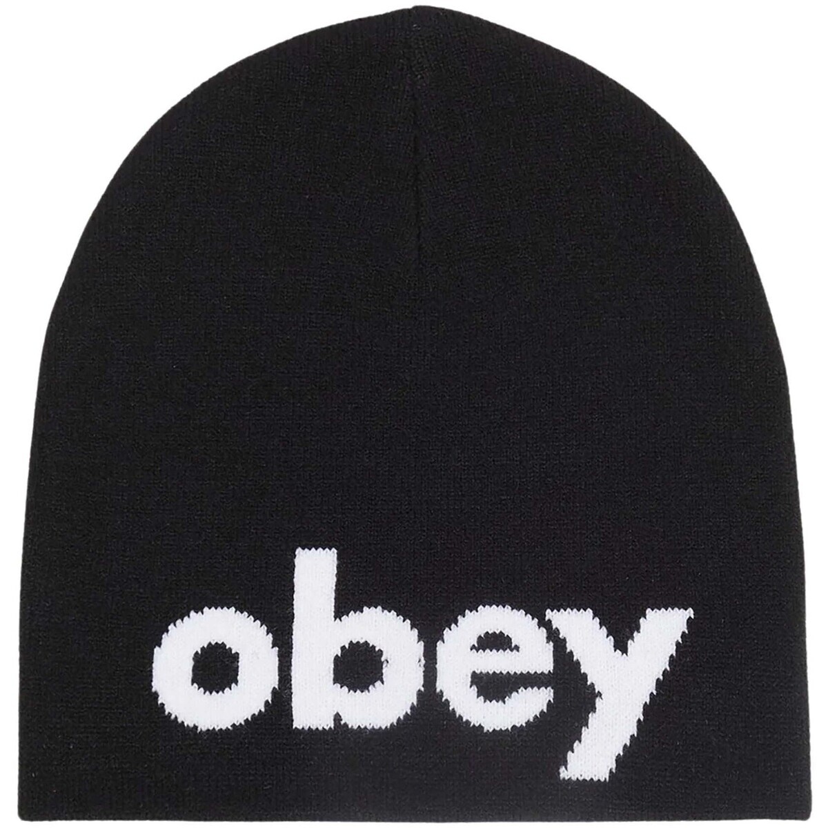 Obey  Lowercase Beanie  Černá