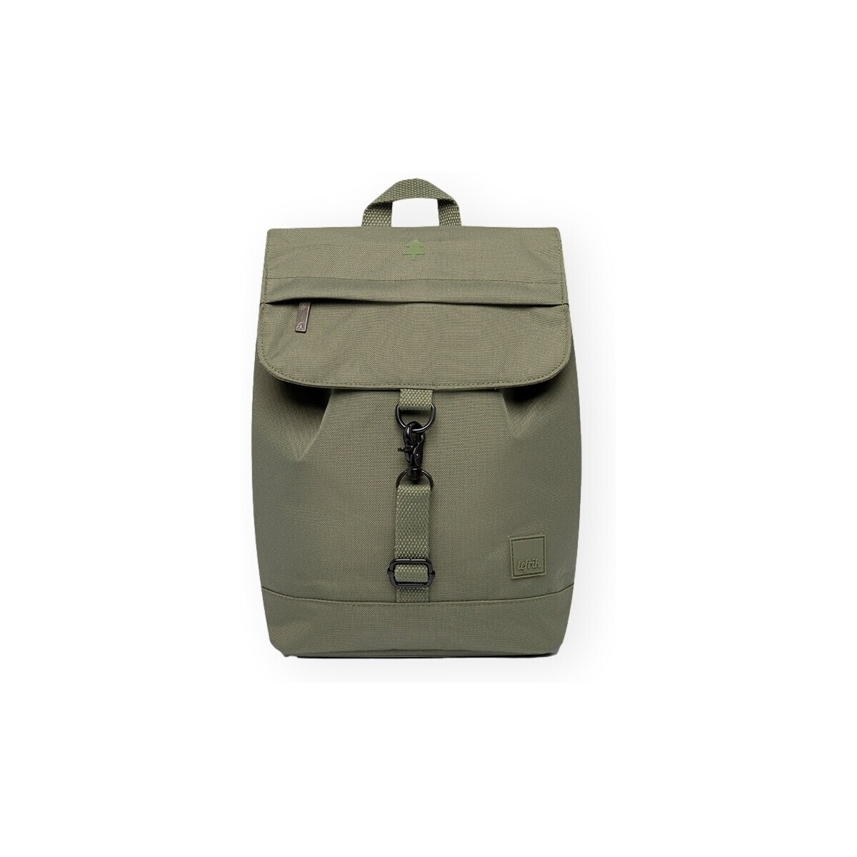 Lefrik  Scout Mini Backpack - Stripes Olive  Zelená