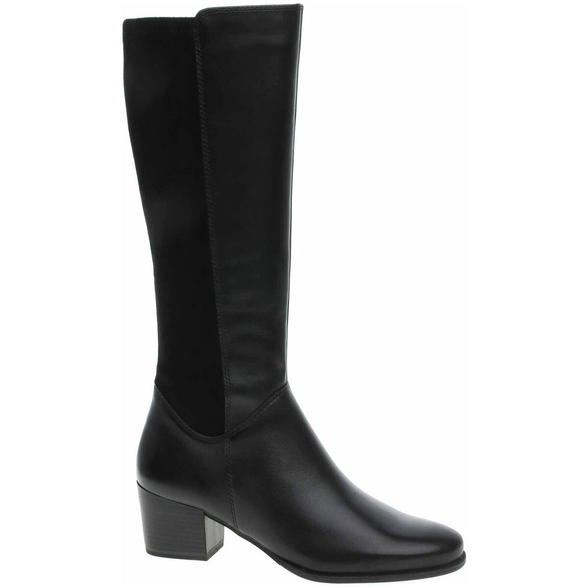 Caprice  Dámské kozačky  9-25504-45 black comb  Černá