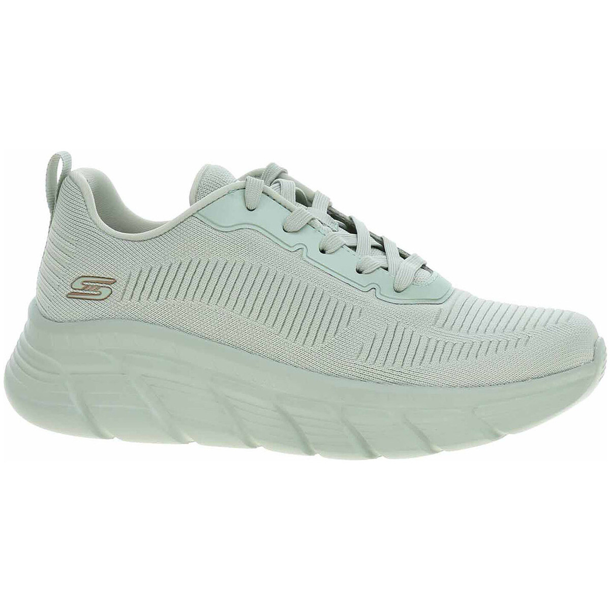 Skechers  BOBS Sport B Flex Hi - Flying HI sage  Zelená