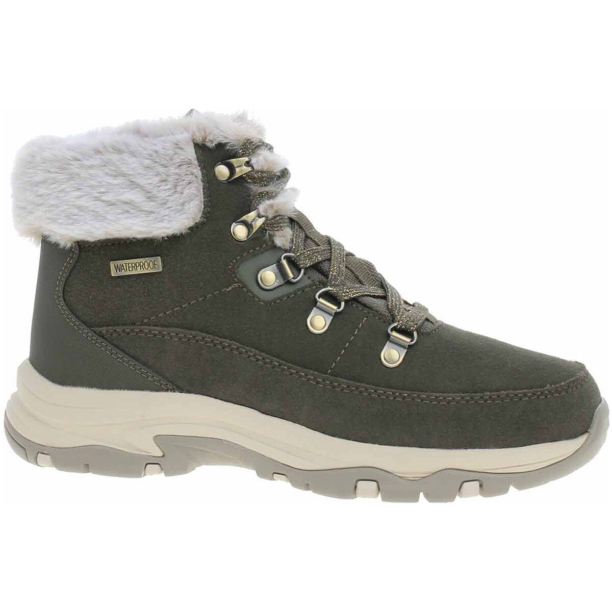 Skechers  Waterproof: Trego - Snow Worries olive  Zelená