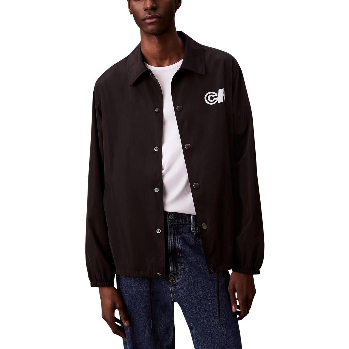 Calvin Klein Jeans  LS NYLON CK GRAPHIC LV04RC515G  Černá