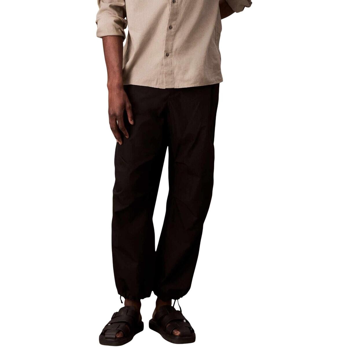 Calvin Klein Jeans  COTTON NYLON DRAWSTR LV04RC606G  Černá