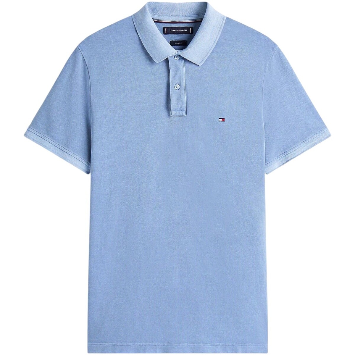 Tommy Hilfiger  GARMENT DYE REG POLO MW0MW34757  Modrá