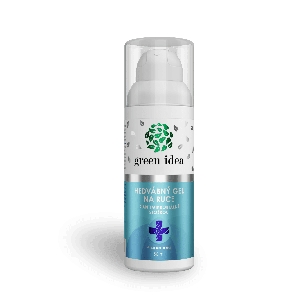 Green idea Hedvábný gel na ruce s antimikrobiální složkou 50 ml
