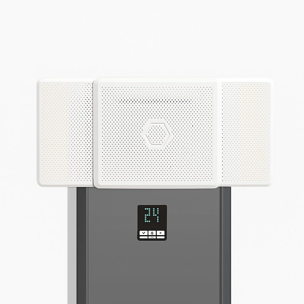 Nastavitelný deflektor vzduchu pro stojací klimatizaci