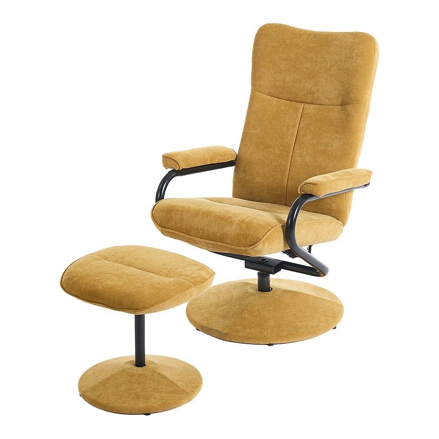 Křeslo Dallas žlutá