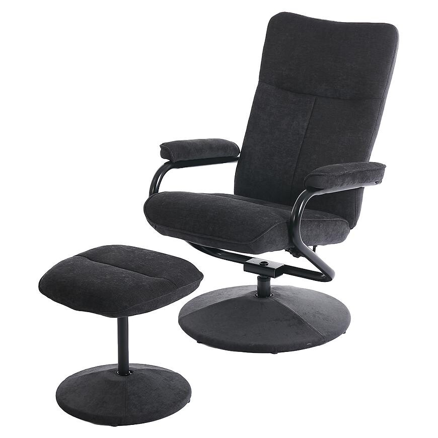 Křeslo Dallas černá