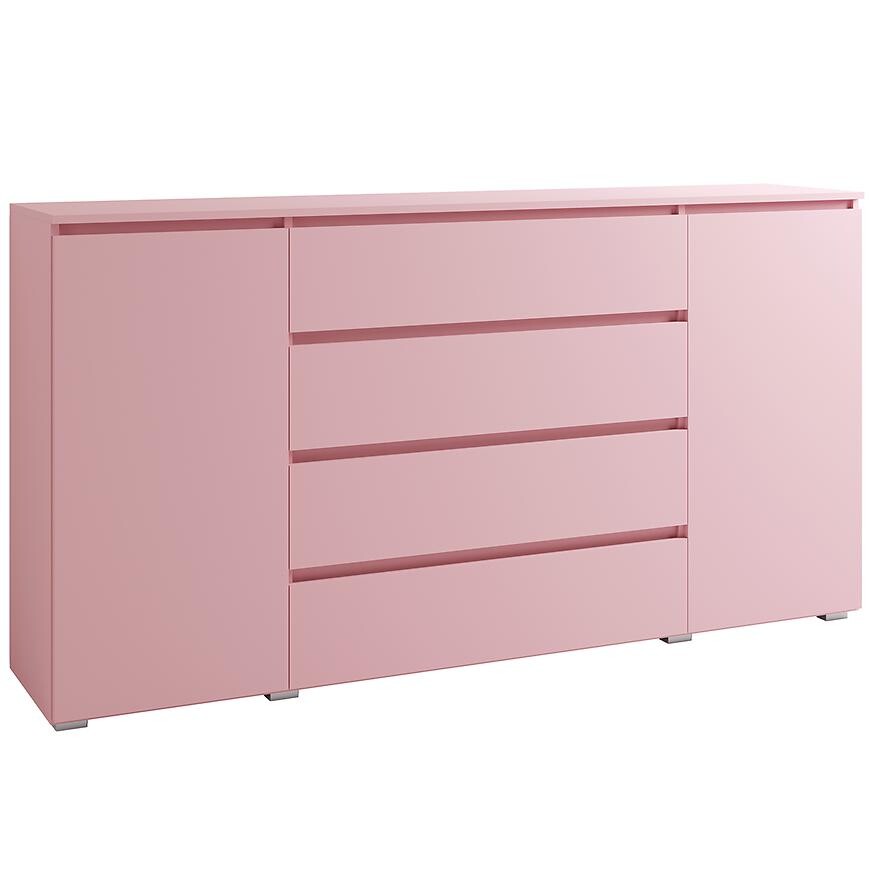 Komoda Cosmo C06 4S2D růžový