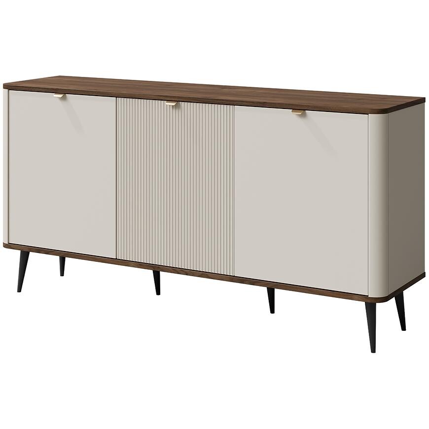 Komoda 160 Marly 8 3d ořech/kašmír