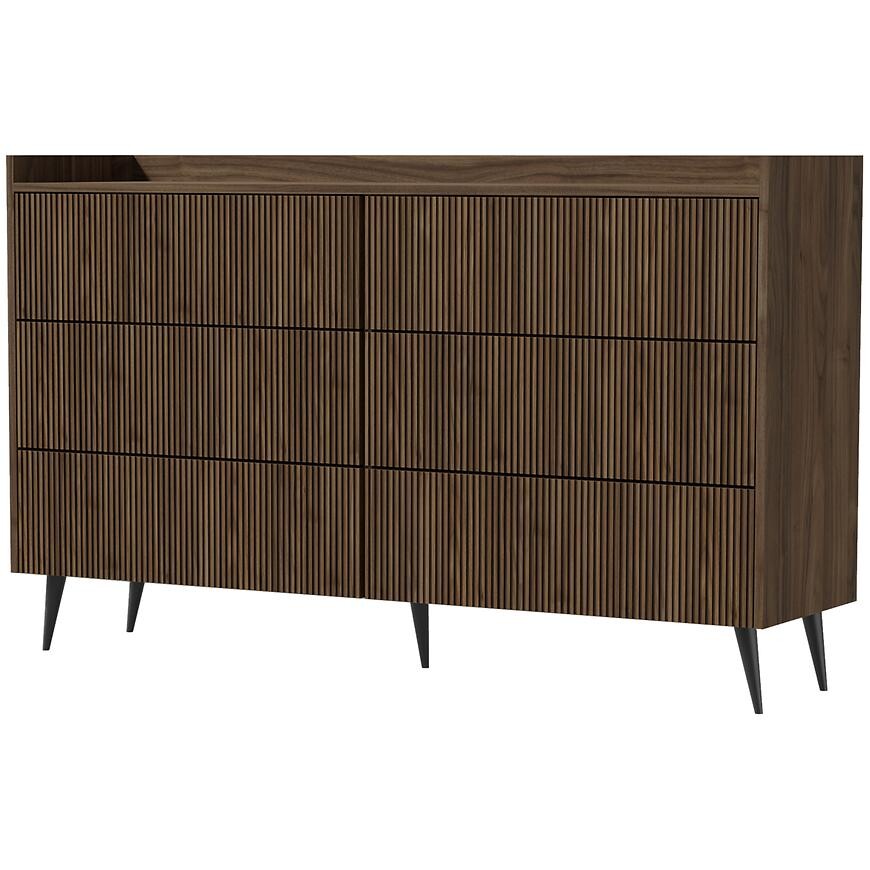 Komoda Ademo 3 ořech