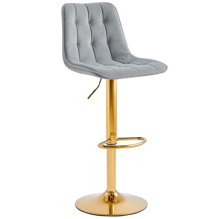 Barová židle Layla 12028 šedá